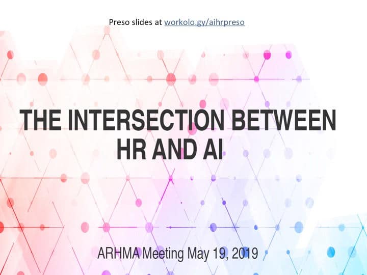 The Intersection Between HR and AI